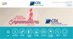 Desktop Screenshot of cdl-nh.com.br